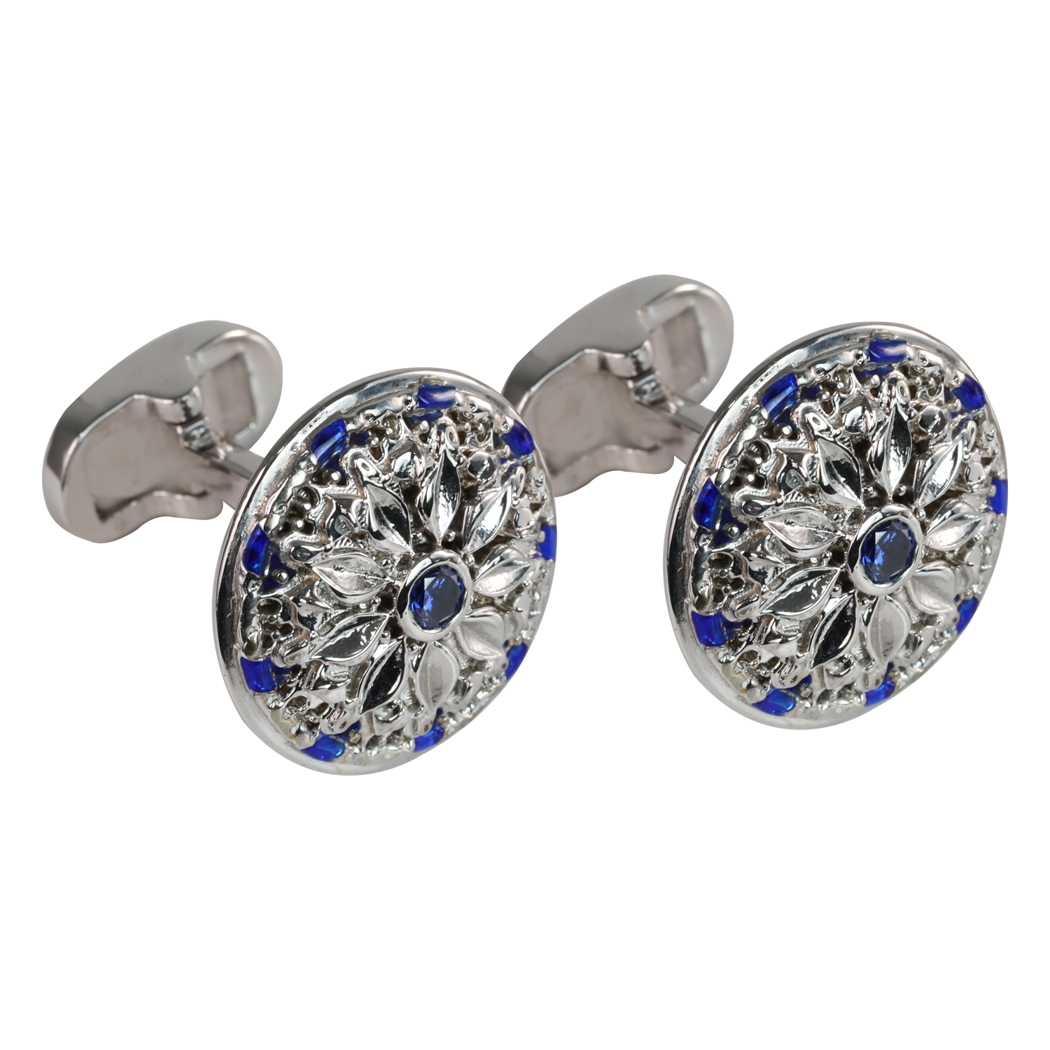 Elite Silver Cufflinks