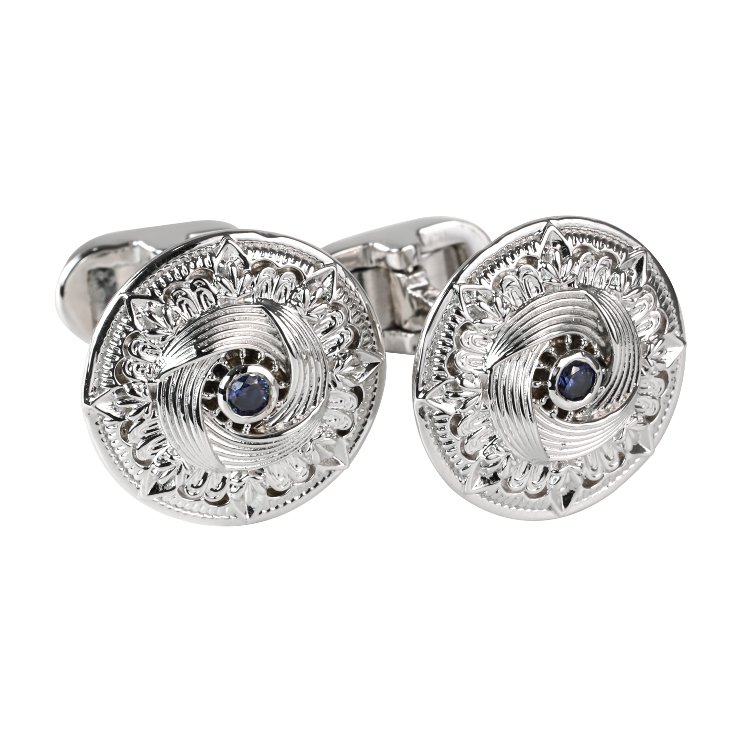 Regal Links Silver Cufflinks