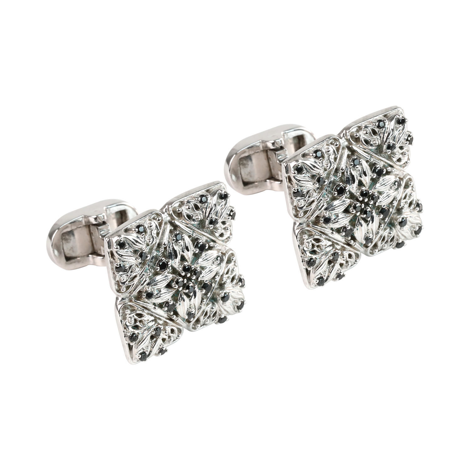 Elegance Silver Cufflinks