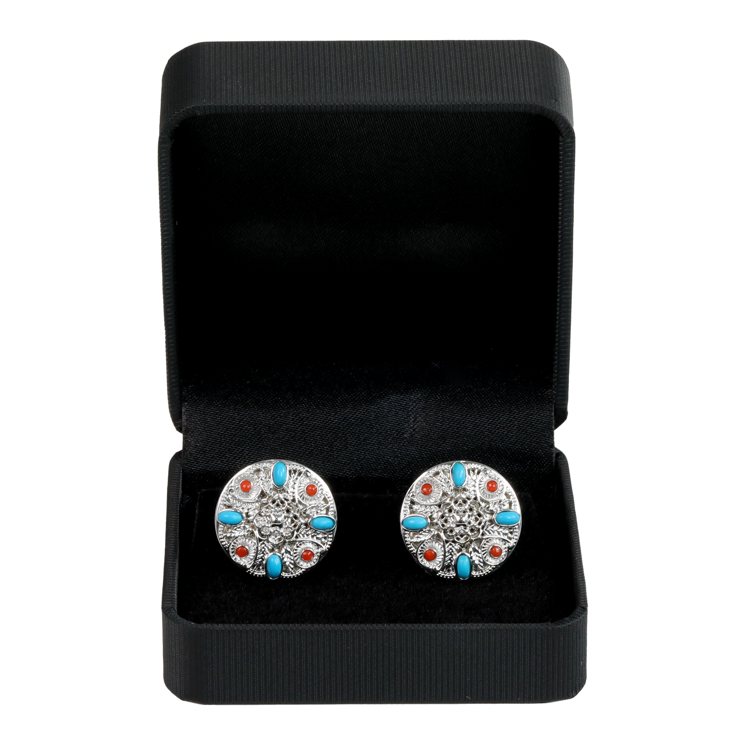 Grace Silver Cufflinks