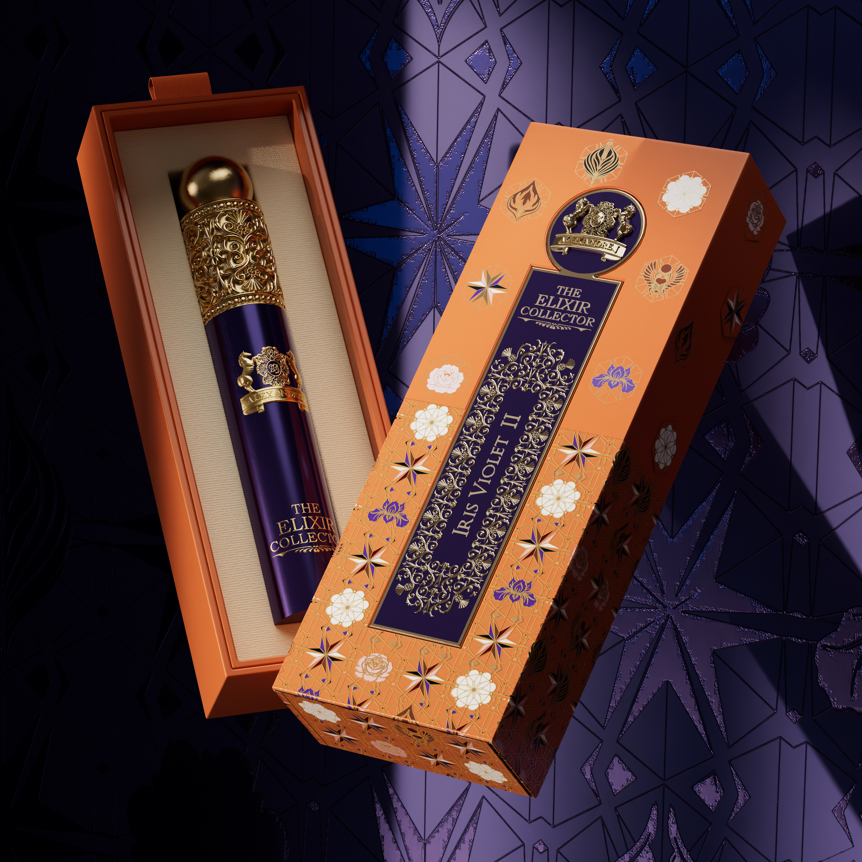 Elixir Iris Violet II Eau De Parfum 10ml