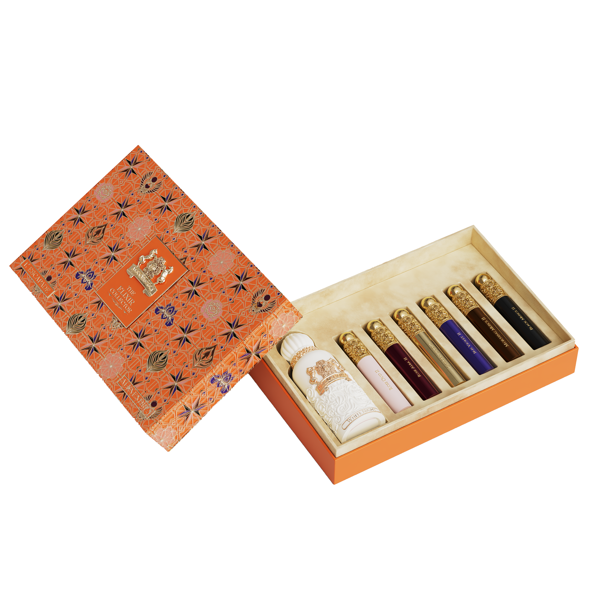 Elixir Escapade White Night Set Eau De Parfum 100ml x 10ml