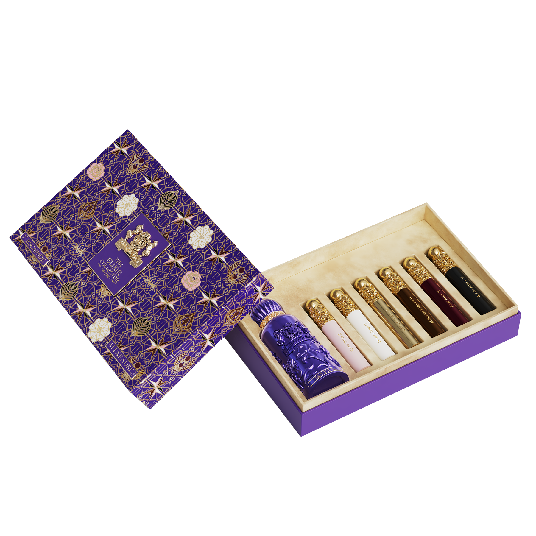 Elixir Escapade Iris Violet Set Eau De Parfum 100ml x 10ml