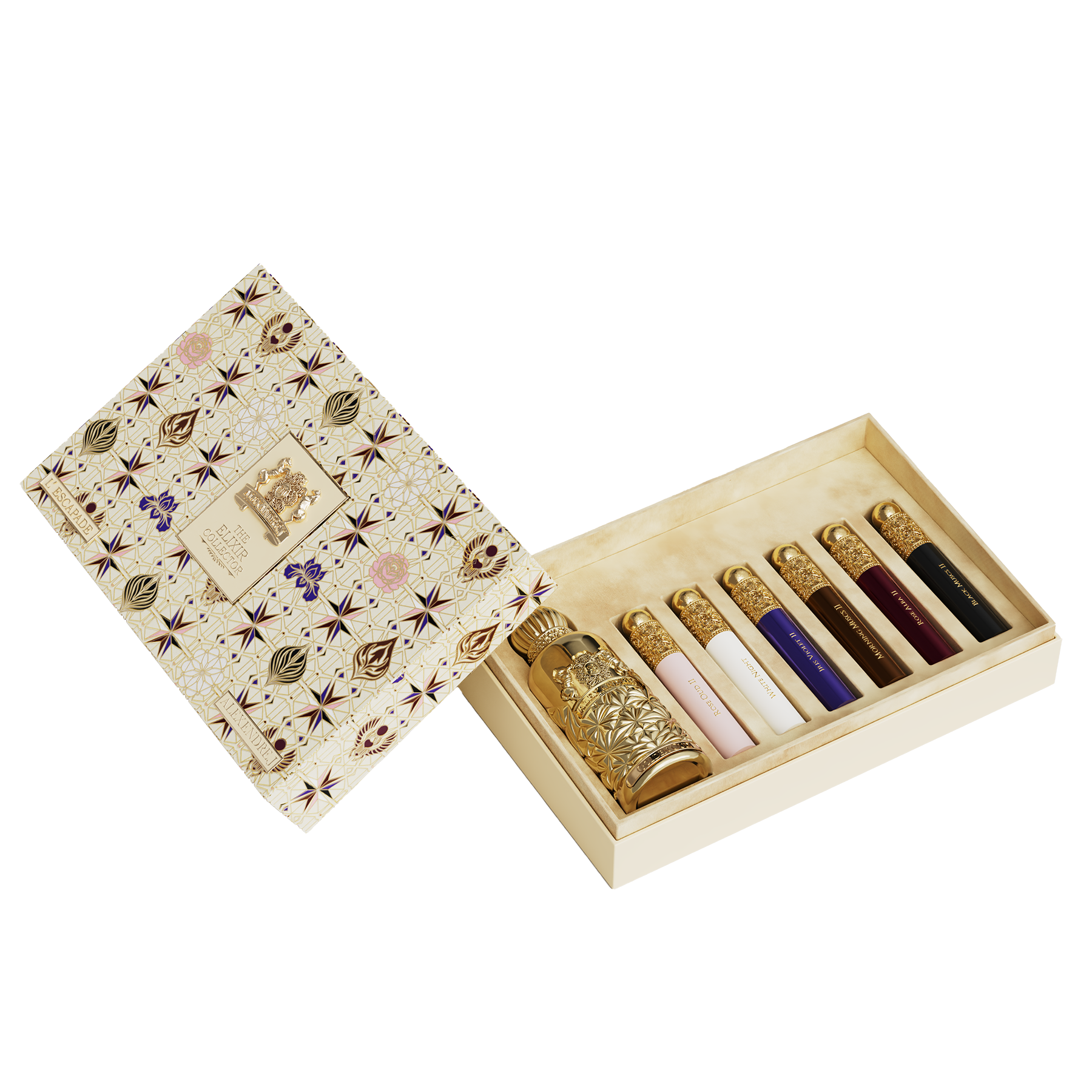 Elixir Escapade Golden Oud  Set Eau De Parfum 100ml x 10ml