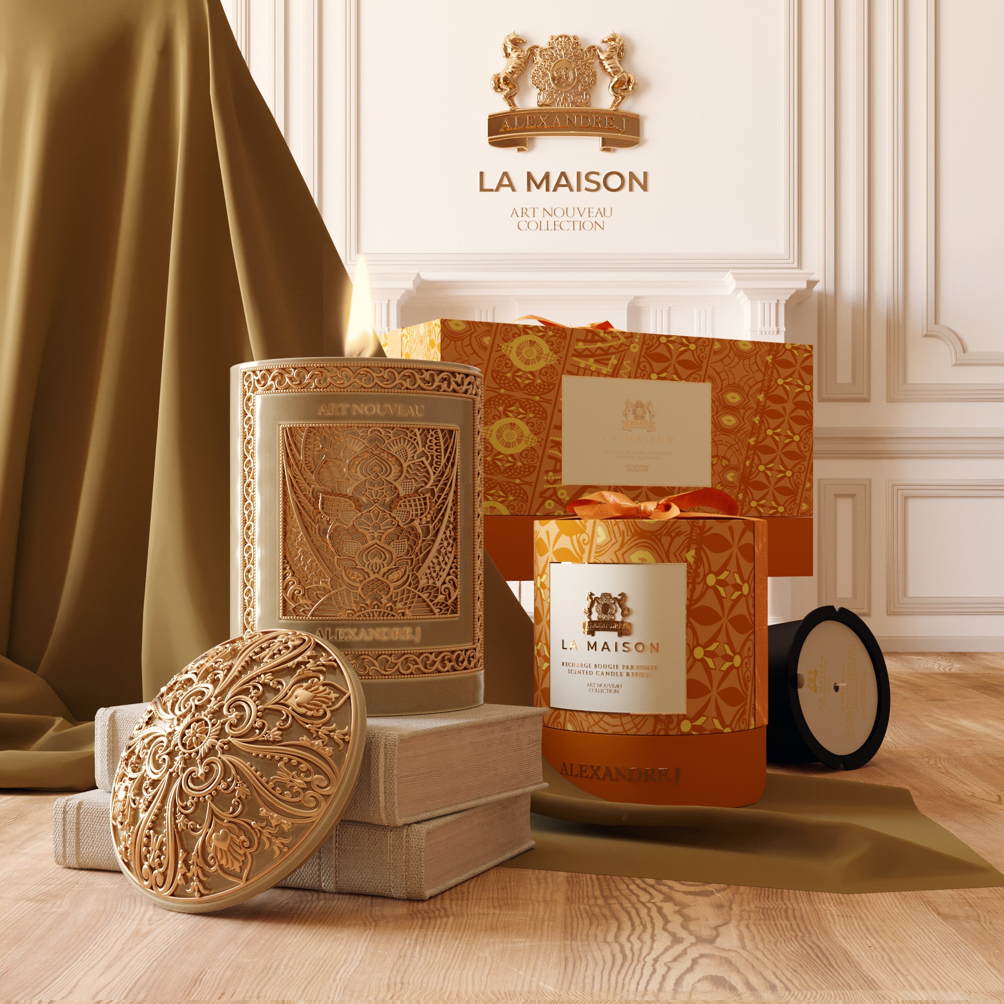Ivory Candle Gift Set 220g