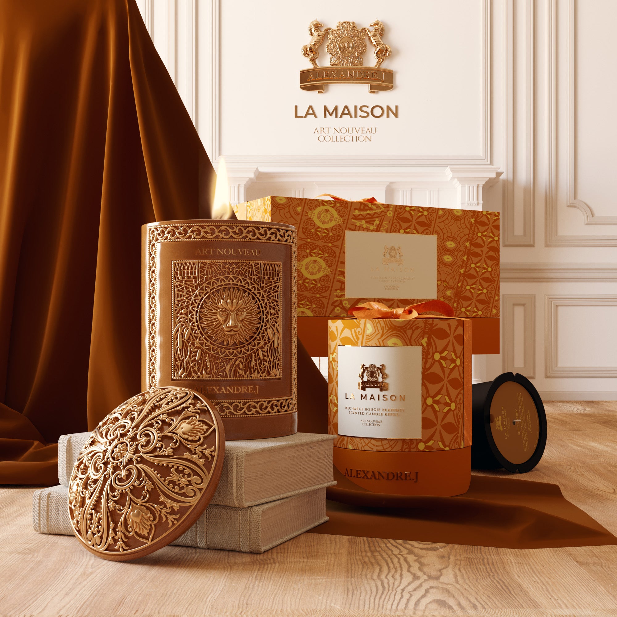 Sienna Candle Set 220g