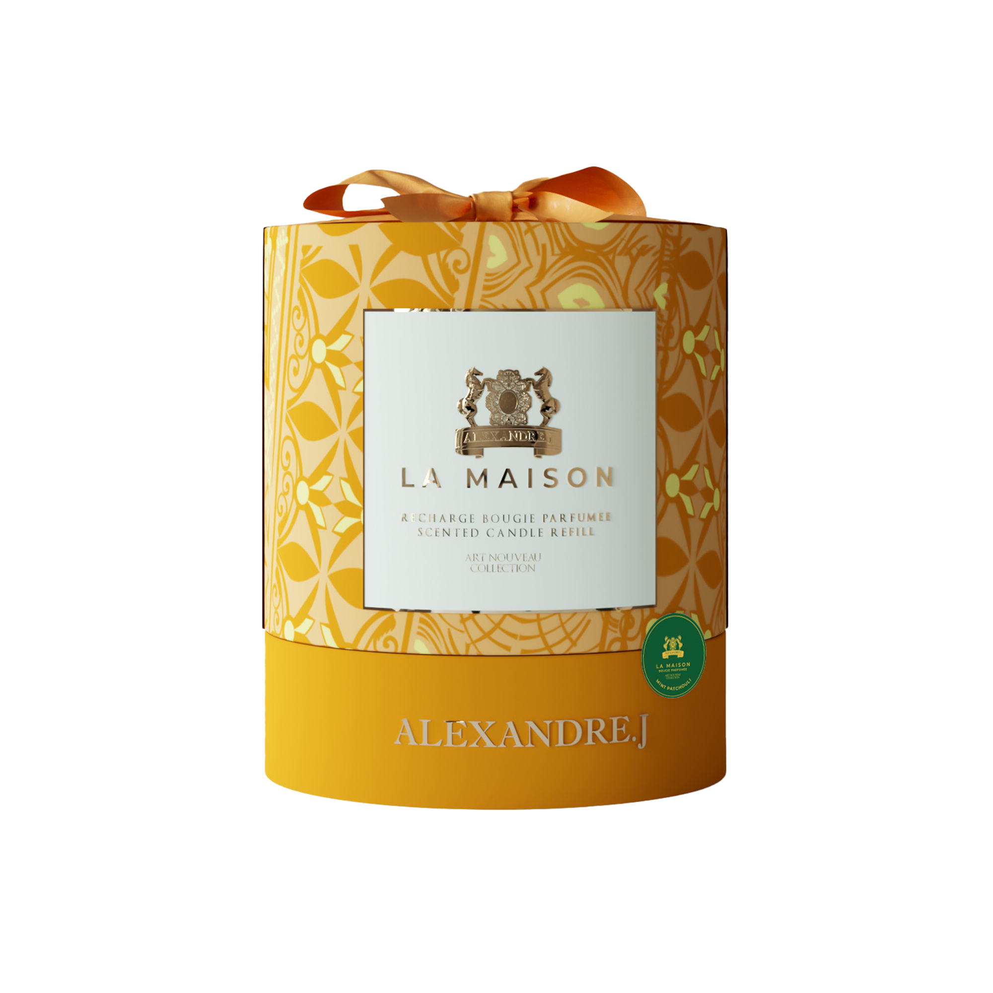 Mint Patchouli Candle Refill 220g