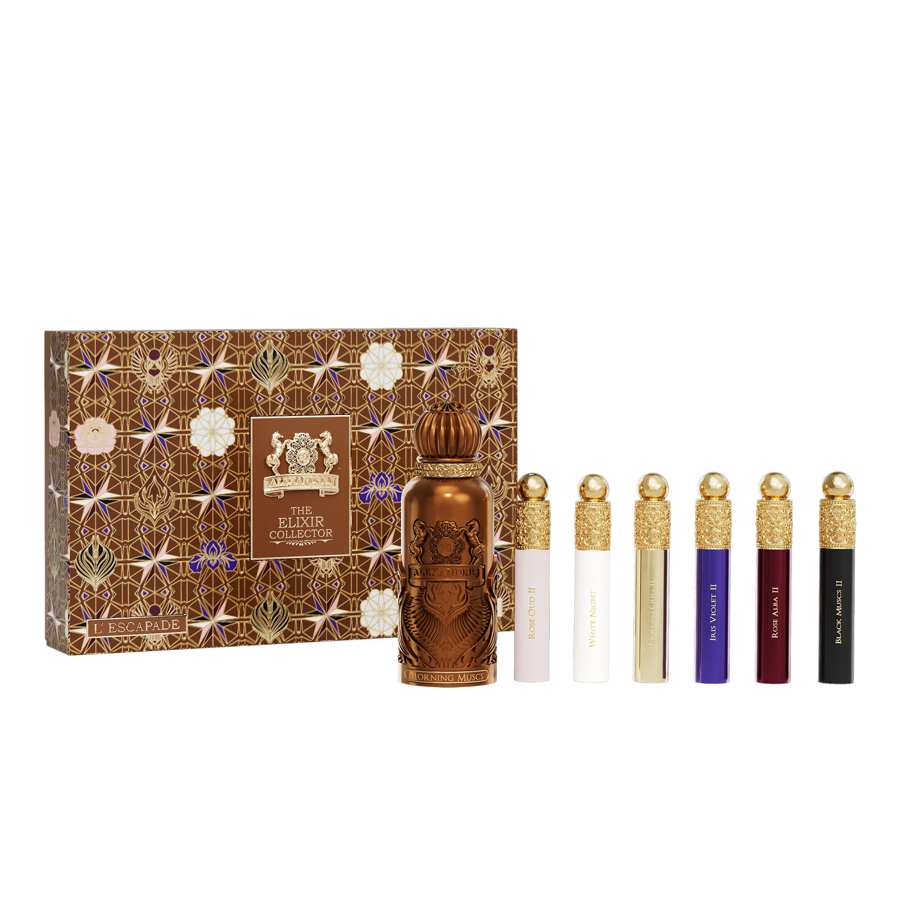 Elixir Escapade Morning Muscs Set Eau De Parfum 100ml x 10ml