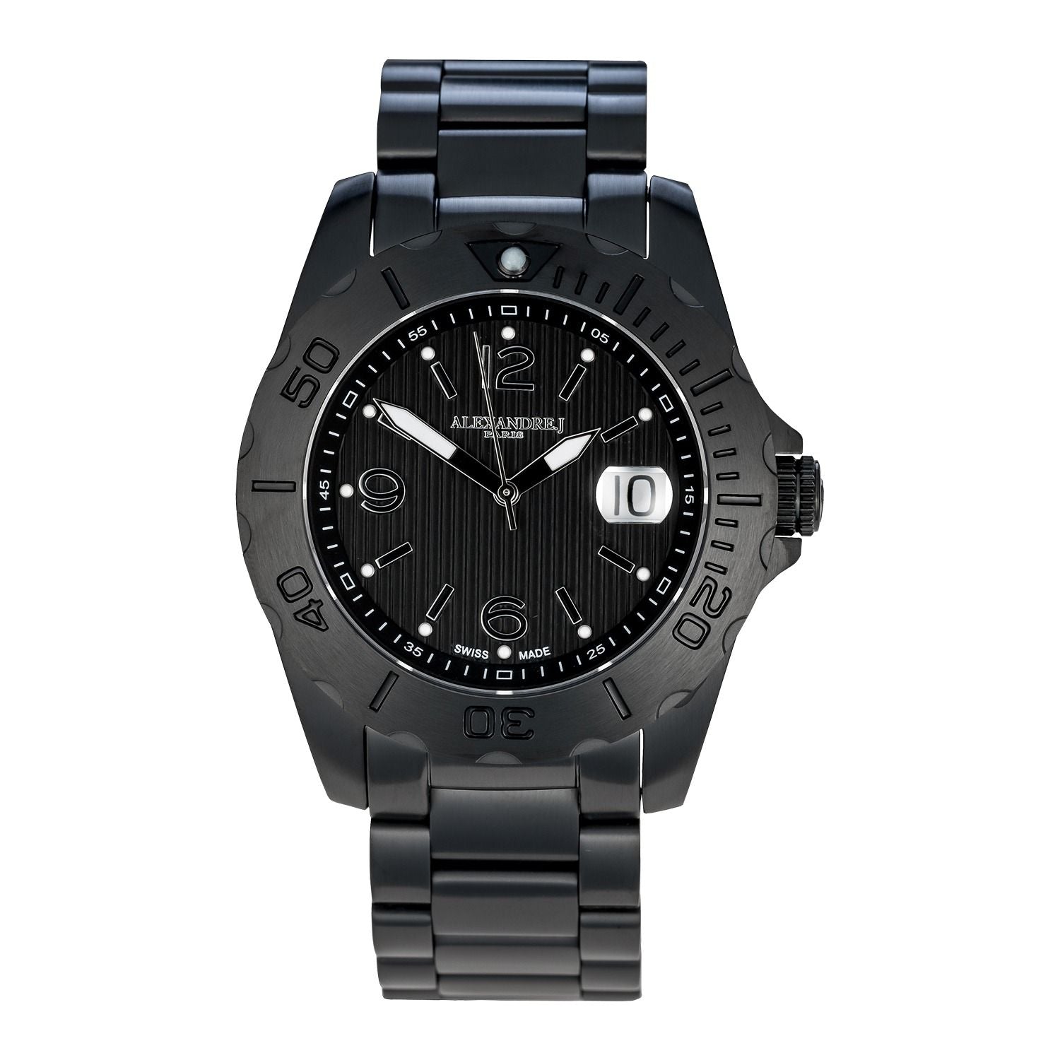 Stable Black Stainless Steel Watch