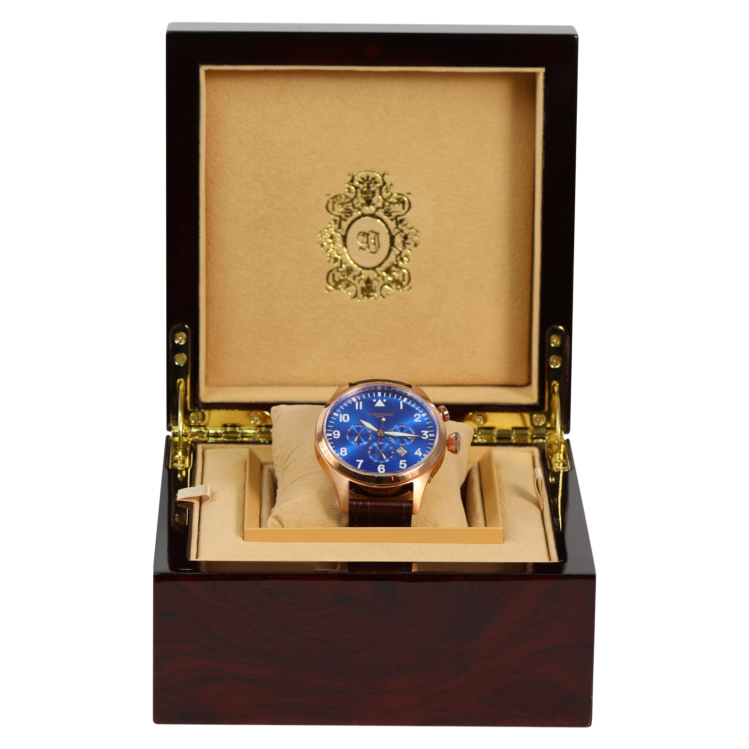 Prestige Rose Gold Watch