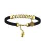 Bracelet Leather Gold