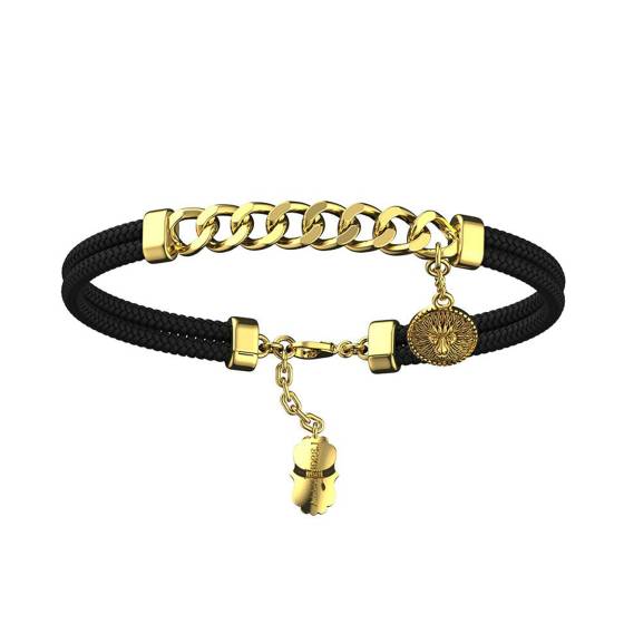 Bracelet Leather Gold
