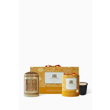 Ivory Candle and Holder Gift Set, 220g