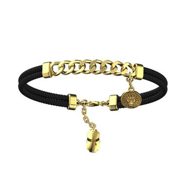 Bracelet Leather Gold