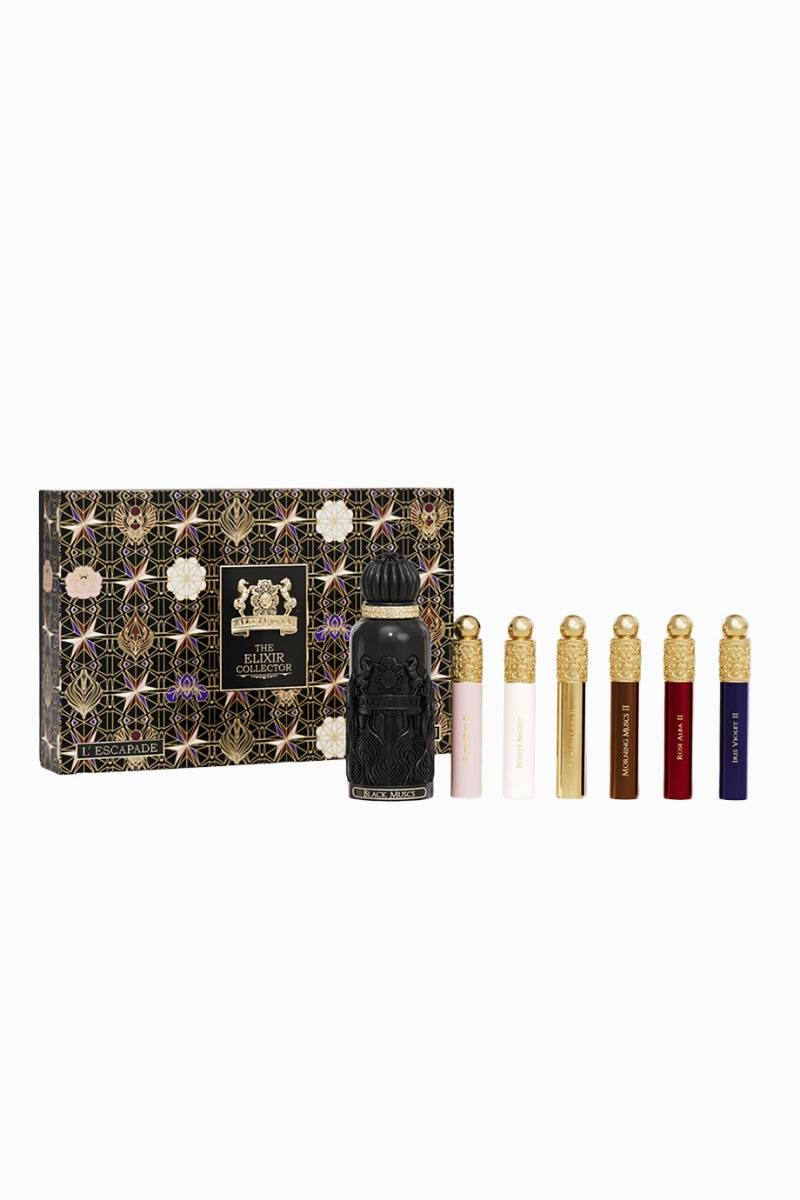 Elixir - Escapade, Black Musc set EDP - 100ml x 10ml (6pcs)