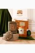 Deep Emerald Candle and Holder Gift Set